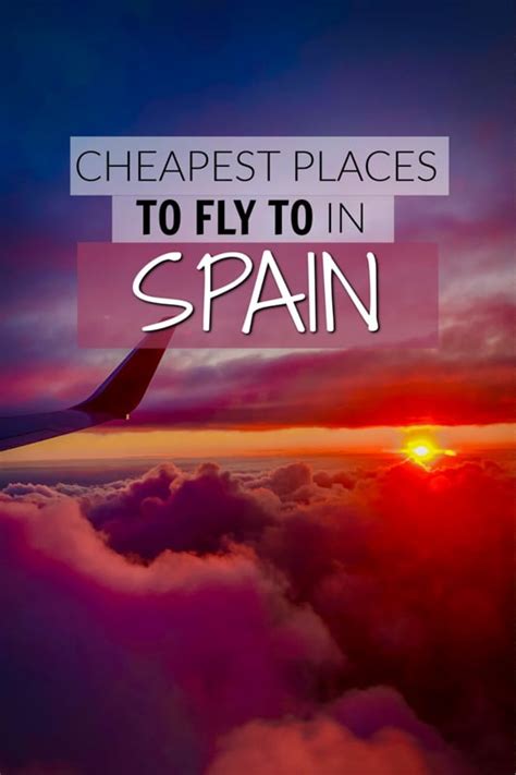 what are the cheapest airlines to fly to spain